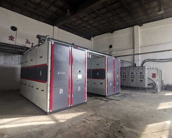 大同北辛窯煤礦，兩臺(tái)2.0MW電鍋爐